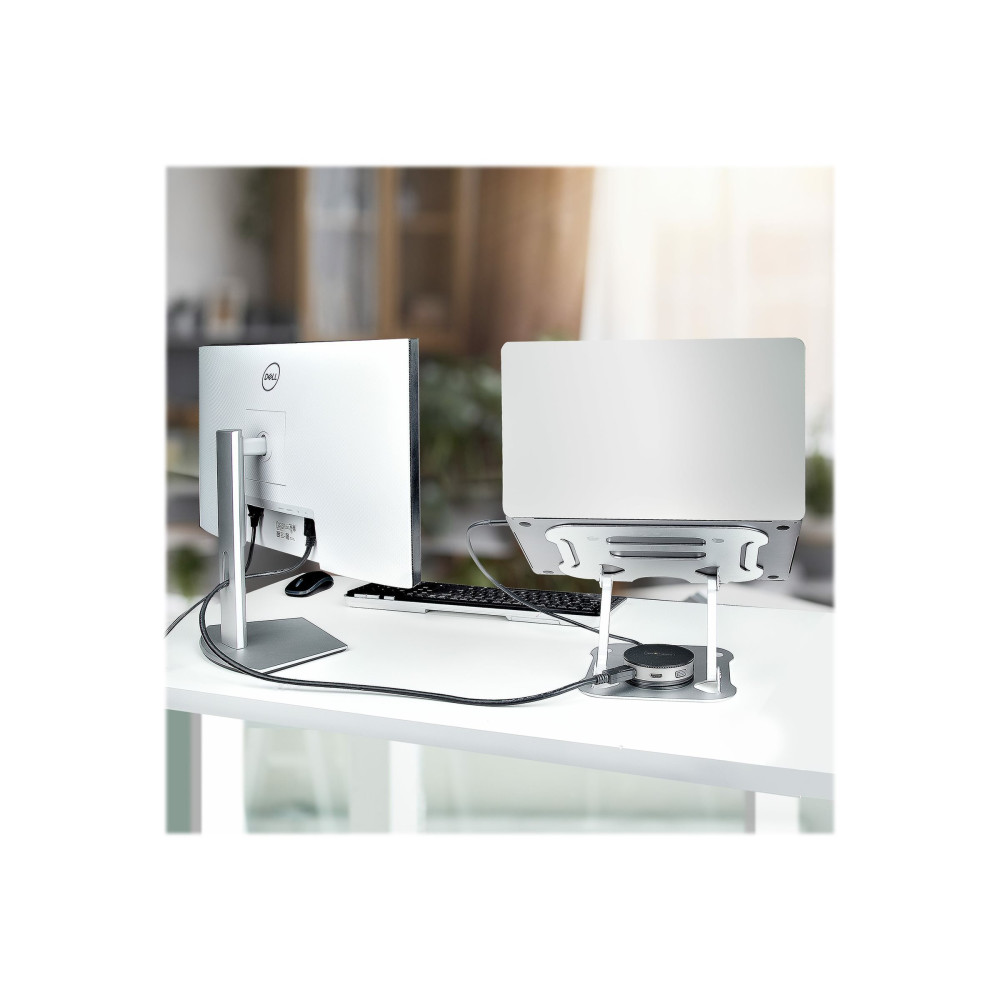 StarTech ADJ-LAPTOP-RISER LAPTOP STAND FOR DESK, ERGONOMIC LAPTOP STAND ADJUSTABLE HEIGHT, ALUMINUM, PO - Image 2