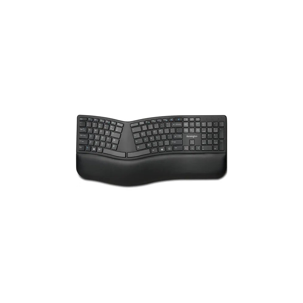 Kensington K75401US WIRELESS ERGO KEYBOARD, BLACK, 3YR - Image 3
