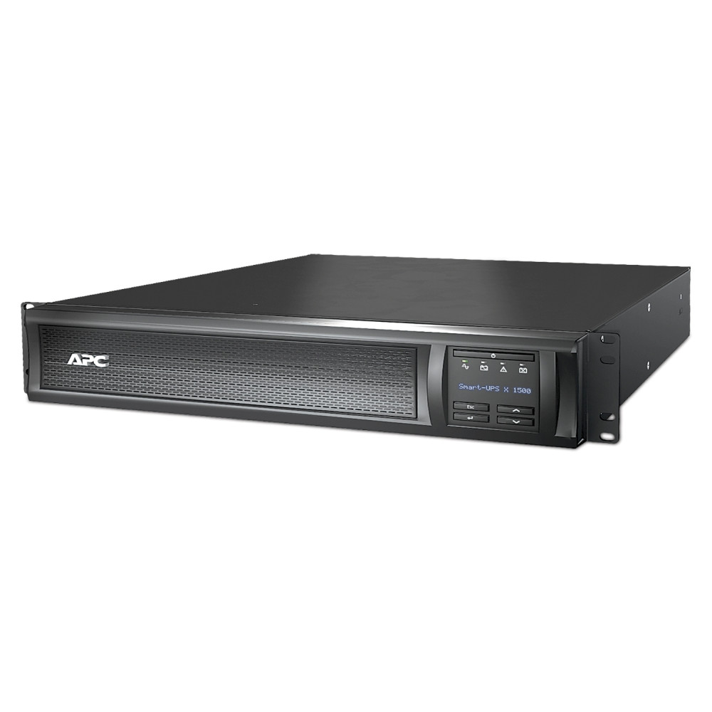 APC SMX1500RMI2U Smart-UPS X, Line Interactive, 1500VA, Rack/tower convertible 2U, 230V, 8x C13 IEC, SmartSlot, Extended runtime - Image 1