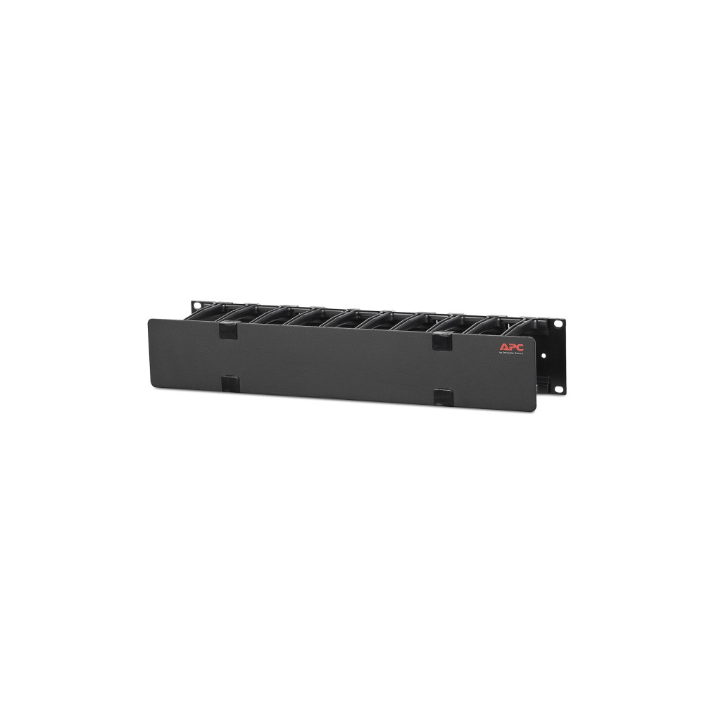 APC AR8600A HORIZONTAL CABLE MANAGER, 2U X 4" DEEP, SINGLE-SIDED W COVER - Image 3