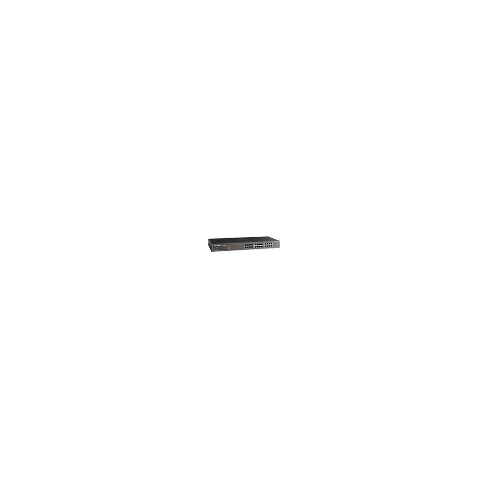 TP-LINK TL-SF1024 (E)(CH) 24-Port 10/100Mbps Rackmount Unmanaged Switch energy-efficient Supports MAC 19-inch rack-mountable steel case 4.8 Gbps Switch - Image 1