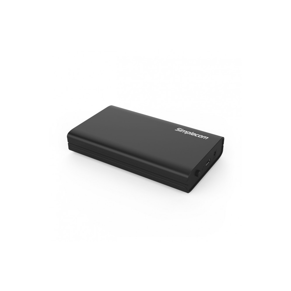 Simplecom SE301-BK SE301 3.5' SATA to USB 3.0 Hard Drive Docking Enclosure - Image 1