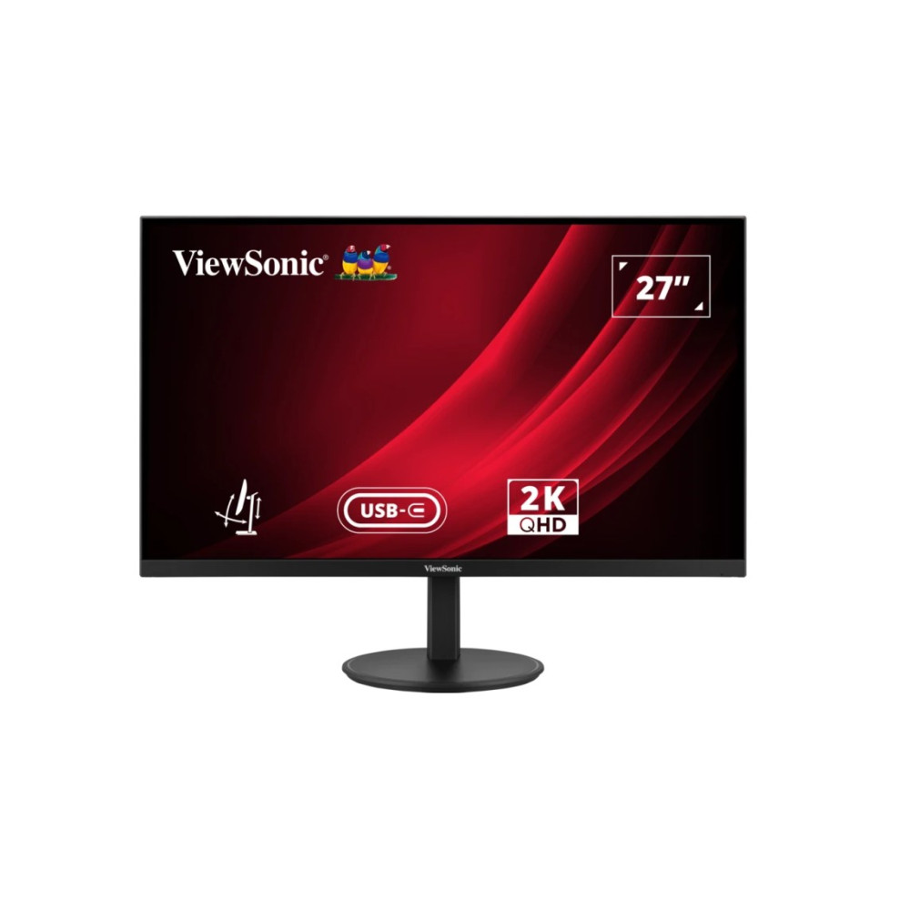 ViewSonic VG2708U-2K 27' VG 2K 2560 X 1440 SuperClear IPS, USB-C 65w Hub, DP, Height Adjust, 3y Advance Replacement, Business Pro Monitor,3YARW - Image 1