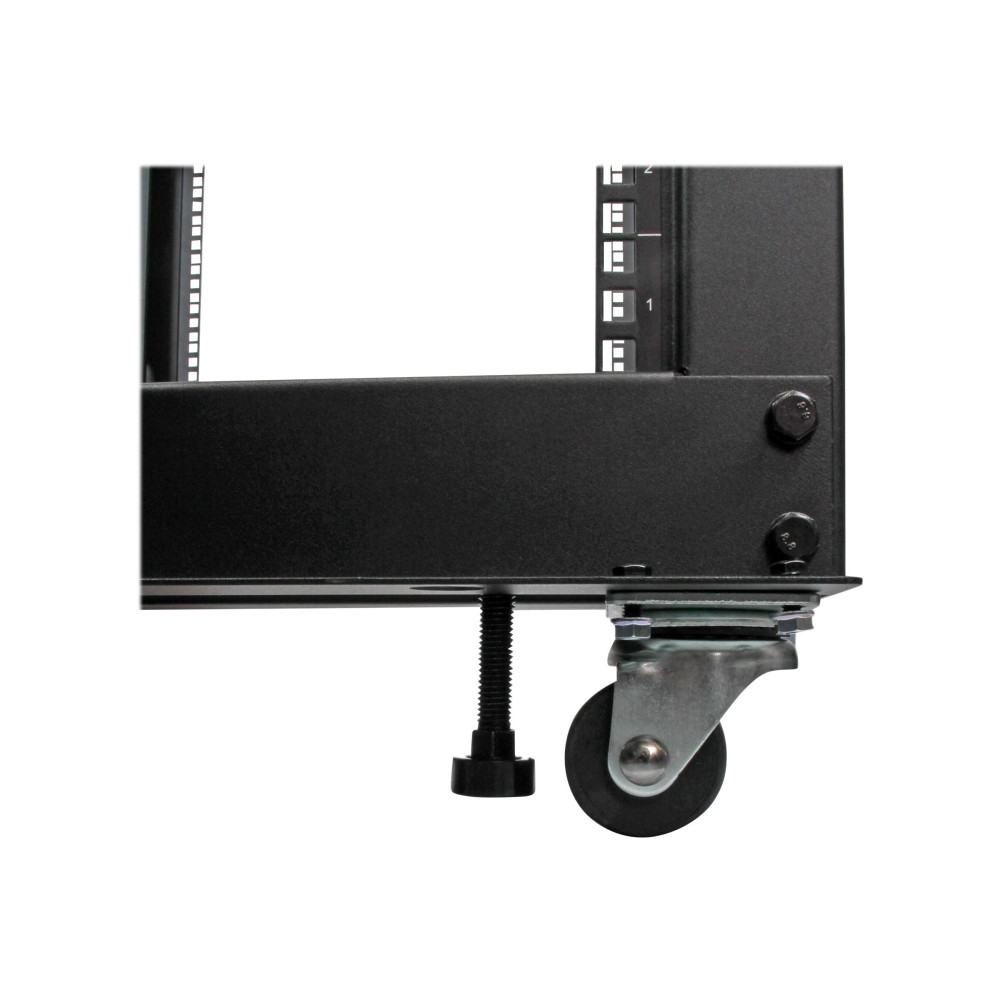 StarTech 4POSTRACK8U 19" 8U OPEN FRAME SERVER RACK ADJUSTABLE DEPTH, ROLLING, 2YR - Image 3