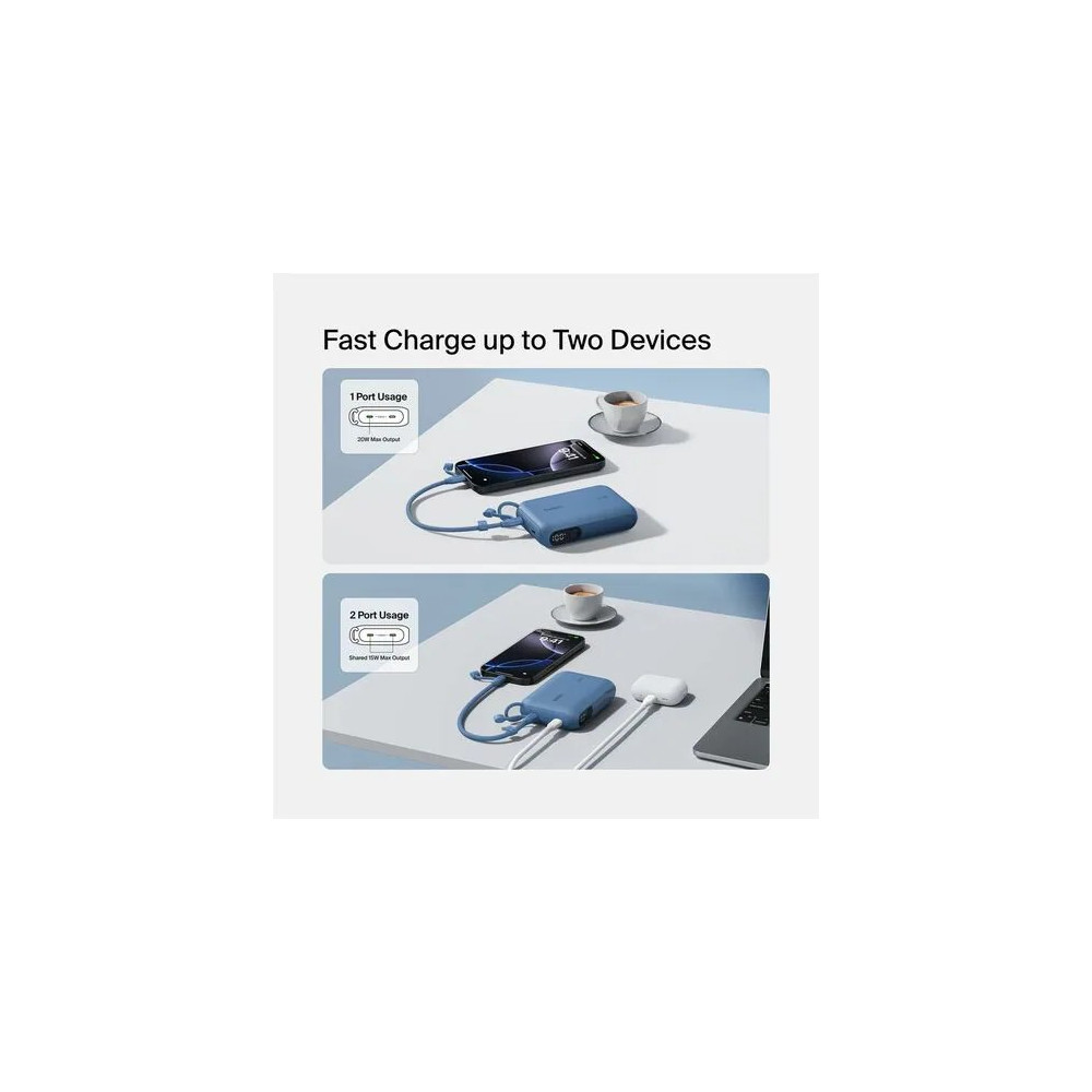 Belkin BPB027FQBL BoostCharge Power Bank 10K with Display - Image 16