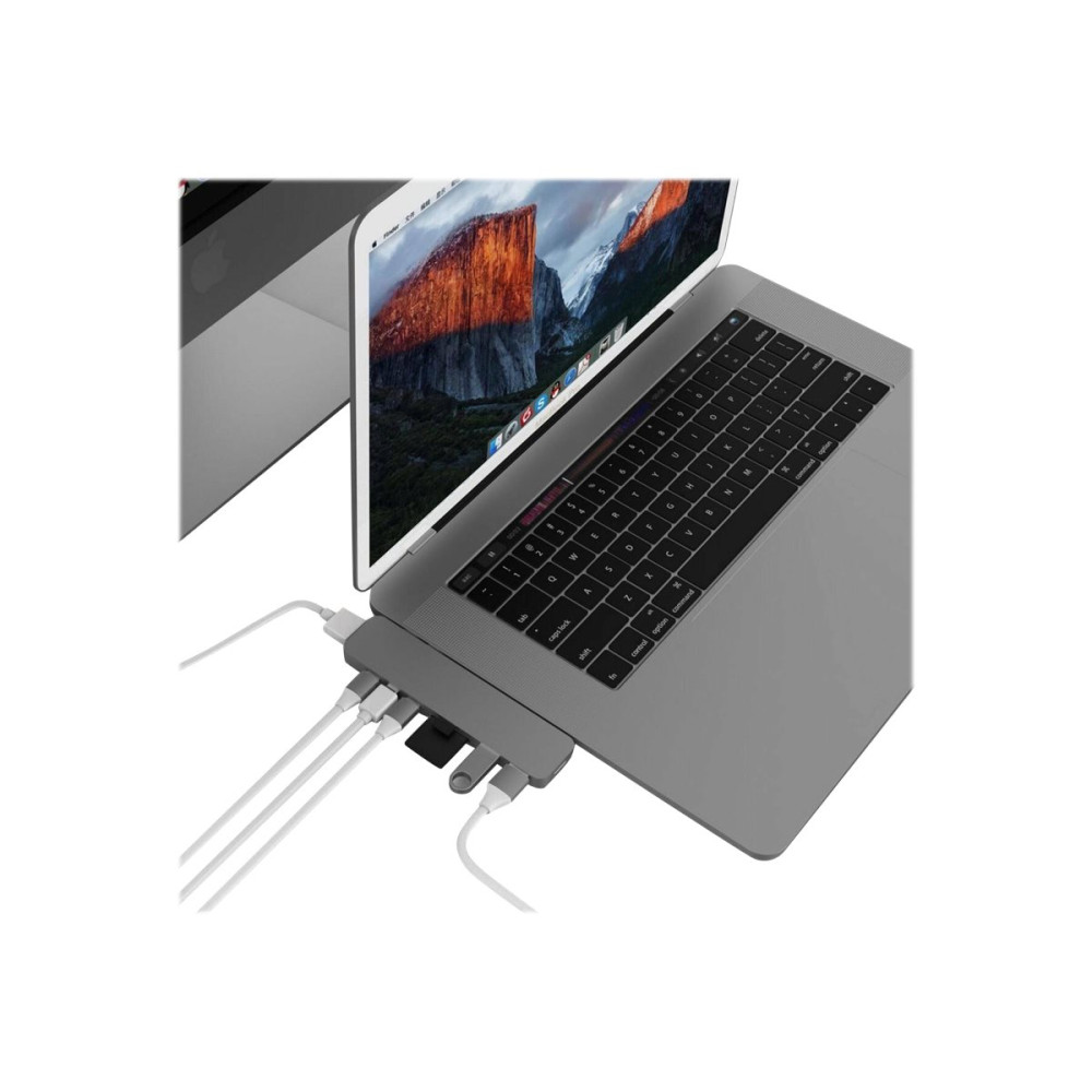 Targus GN28D-GRAY HYPERDRIVE PRO 8-IN-2 USB-C HUB - GRAY - Image 4