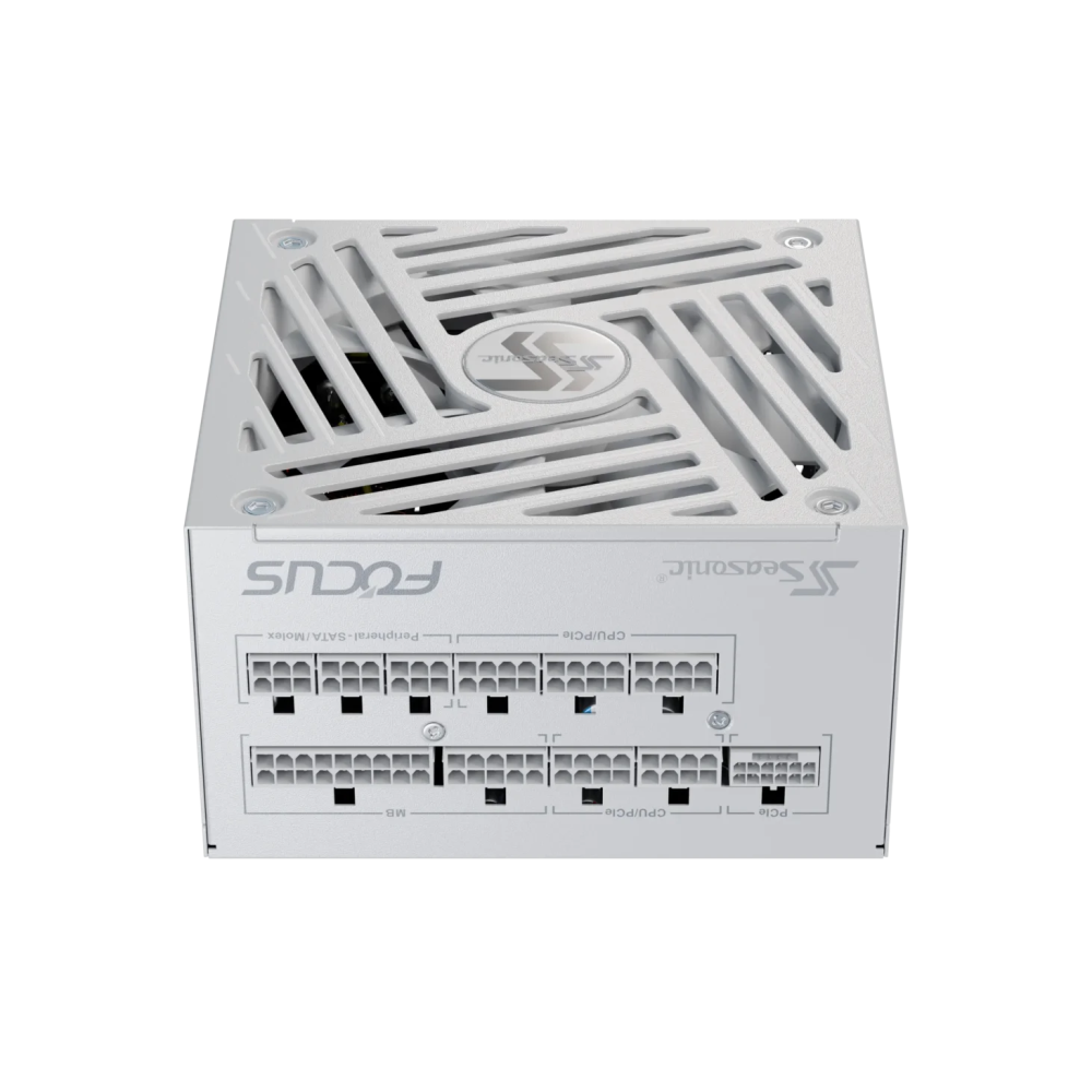 Seasonic PSUSEAFOCUSGXWHITE850V4 850W Focus GX-850 V4 WHITE Fully-Modular 80 PLUS Gold ATX3.1/PCIe 5.1 PSU - Image 4