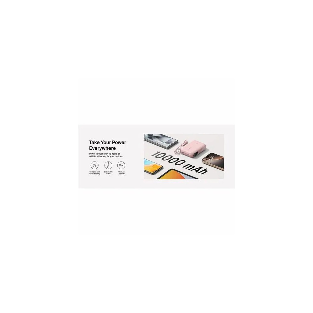 Belkin BPB027FQPK BoostCharge Power Bank 10K with Display - Image 13