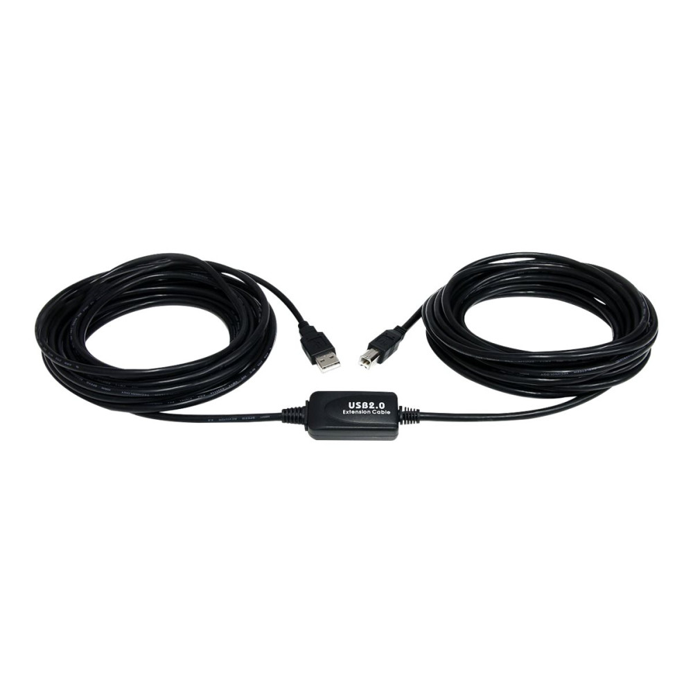 StarTech USB2HAB30AC 9M USB2.0 A TO USB2.0 B CABLE, M/M, ACTIVE, LTW - Image 1