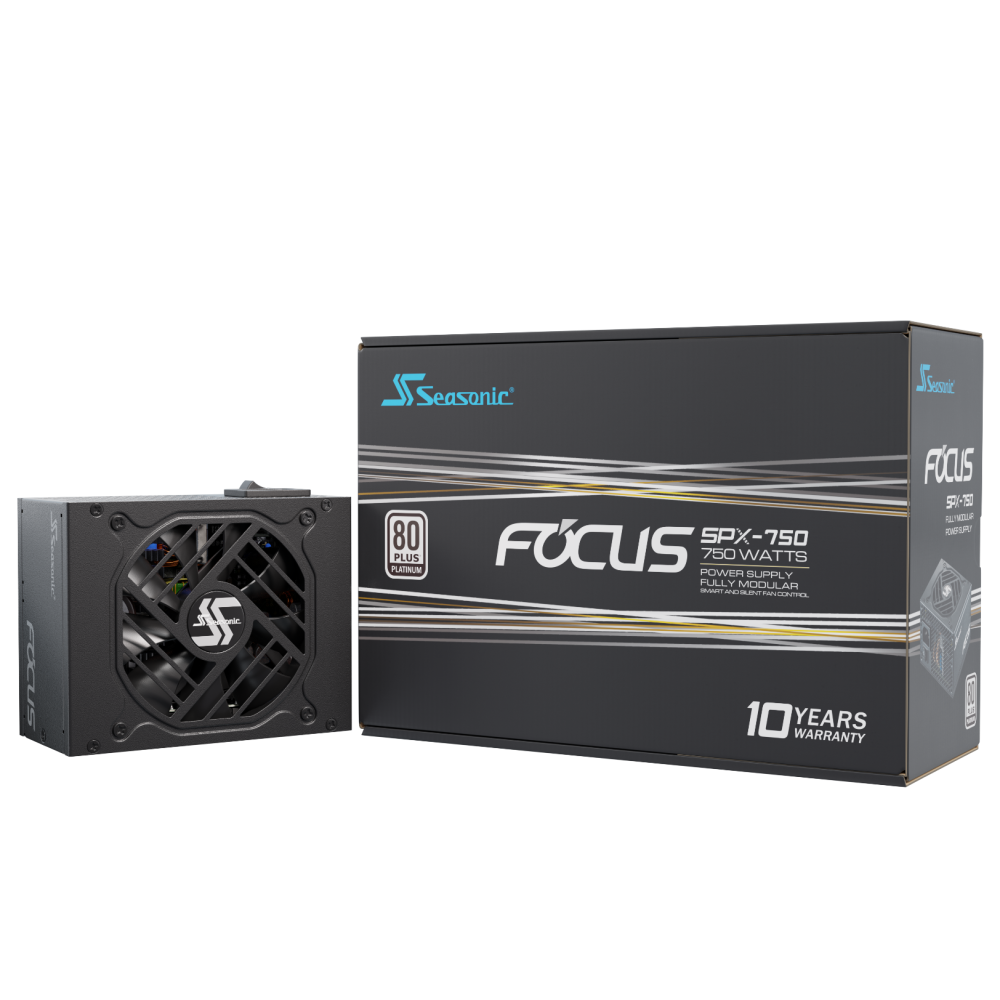 Seasonic PSUSEAFOCUS750SPX FOCUS SPX-750 750W Fully Modular PSU - Image 4