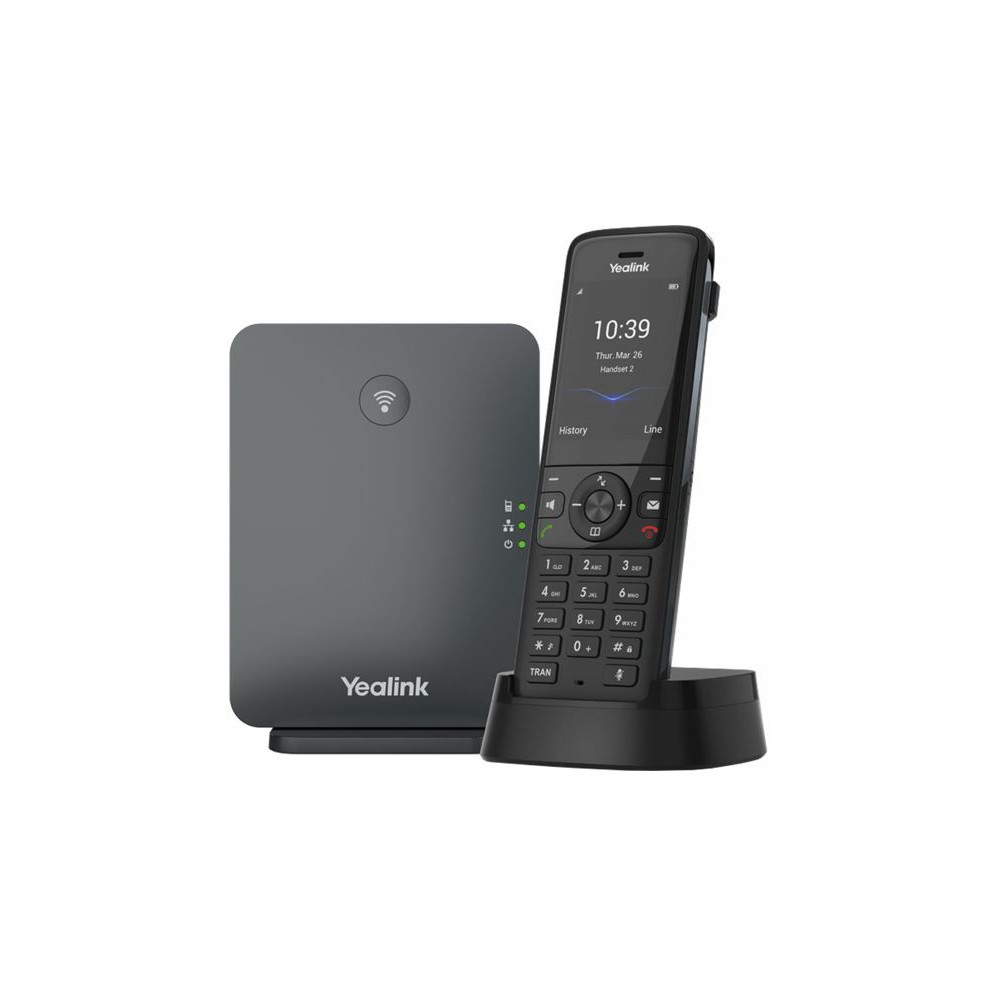 Yealink W78P IP DECT PHONE SYSTEM - W78H HANDSET + W70B BASE STATION - Image 1