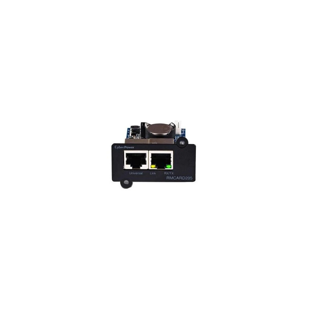CyberPower RMCARD205 SNMP Card to Suites PRO/ONLINE/ONLINE S Series UPS -- 2 Yrs Adv Replacement WTY - Image 1