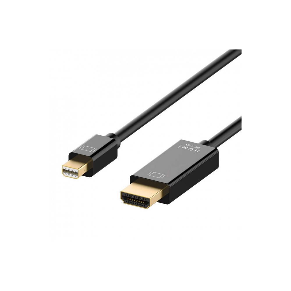 Simplecom DA202 4K Mini DisplayPort (miniDP) to HDMI Cable 2160P Ultra HD 1.8M - Image 1