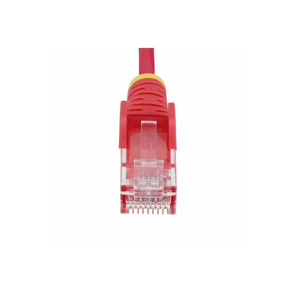 StarTech N6PAT300CMRDS 3m Red Slim CAT6 Ethernet Cable, Snagless, 28AWG, LSZH, LTW - Image 1