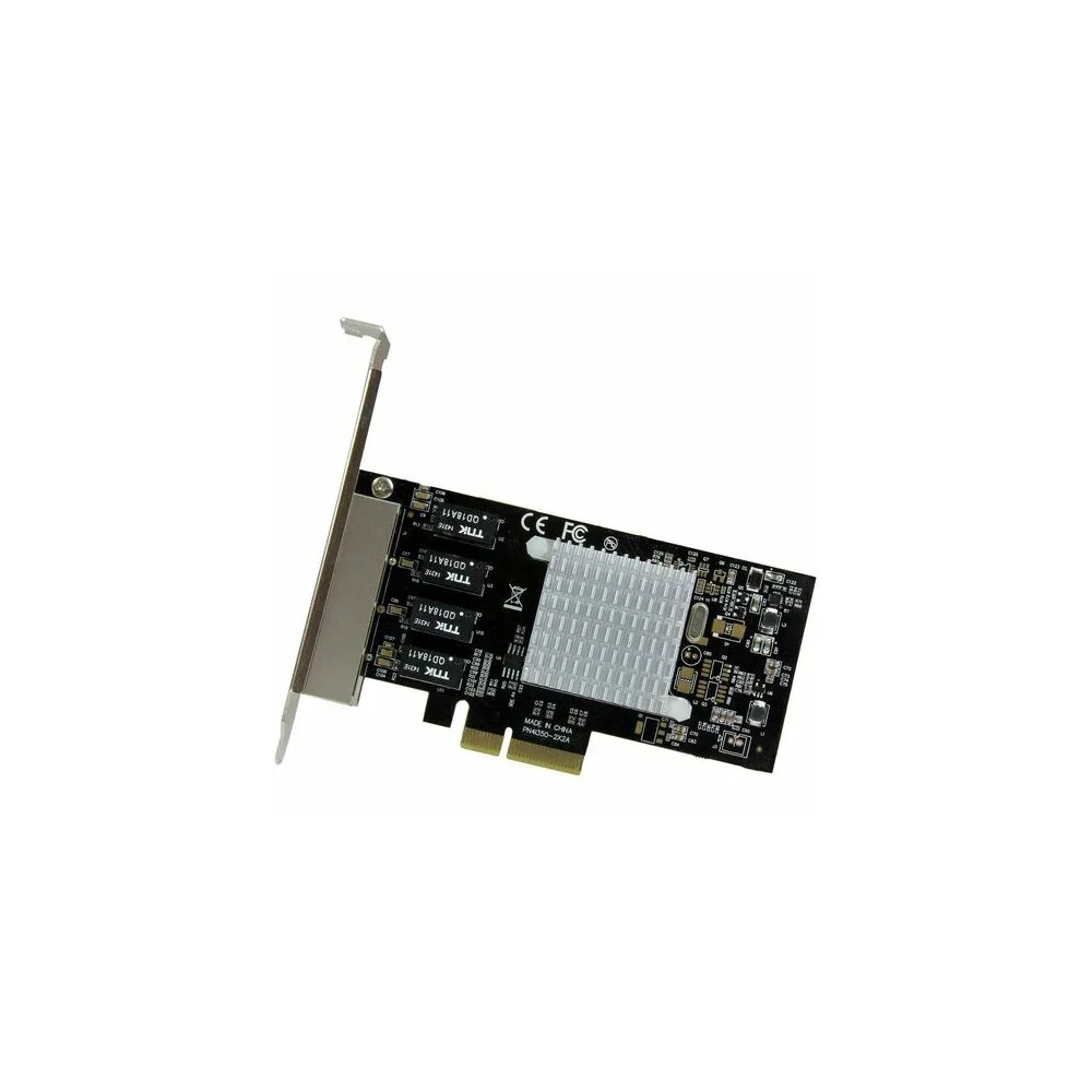 StarTech ST4000SPEXI Gigabit Ethernet Card for Computer - 10/100/1000Base-T - Plug-in Card - PCI Express x4 - 4 Port(s) - 4 - Twisted Pair - Image 8