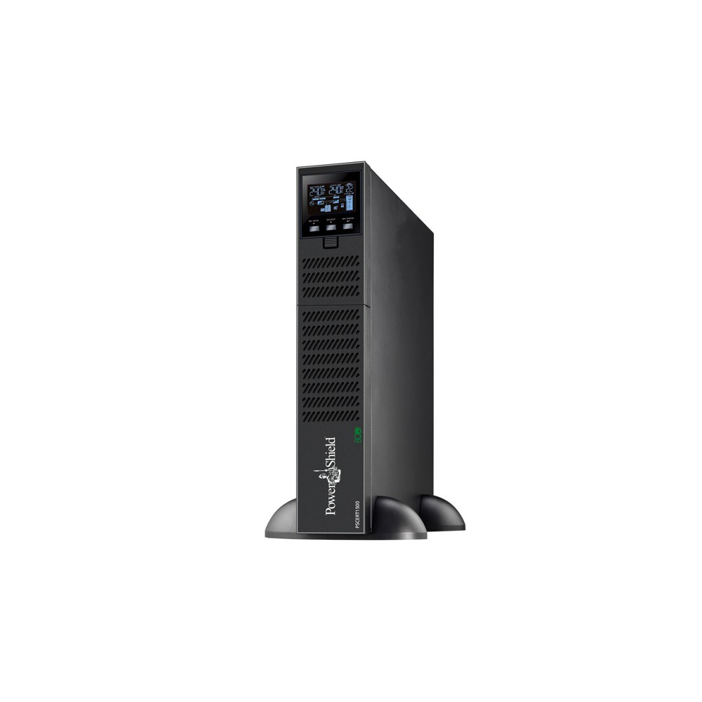 PowerShield PSCERT1500 Centurion RT 1500VA/1350W - 2U - True Online Double Conversion Rack/Tower UPS, 3 AUS sockets, 10A, C13 x 5, 2-year warranty - Image 1