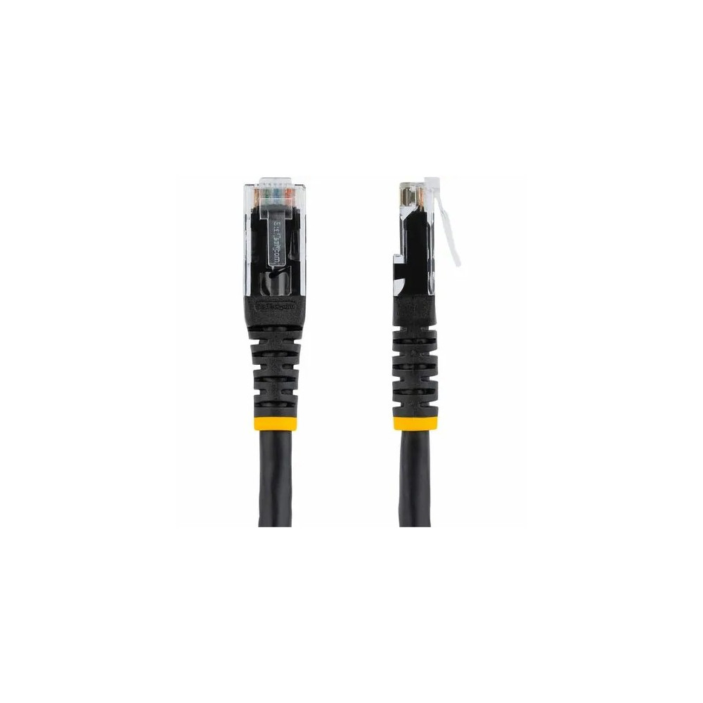 StarTech C6PATCH10BK 10FT CAT6 ETHERNET CABLE - BLACK CAT 6 GIGABIT ETHERNET WIRE -250MHZ 100W POE - Image 3