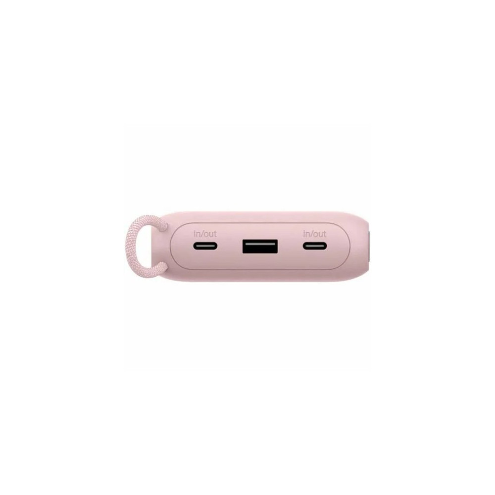 Belkin BPB028FQPK BoostCharge Power Bank - Black - For Smartphone, Tablet PC, iPhone, iPad mini, iPad Pro - 20000 mAh - 20 W - USB Type-C Connector - 3 x USB - Digital Display, Battery Level Indicator, Overheat Protection - Black - Image 4