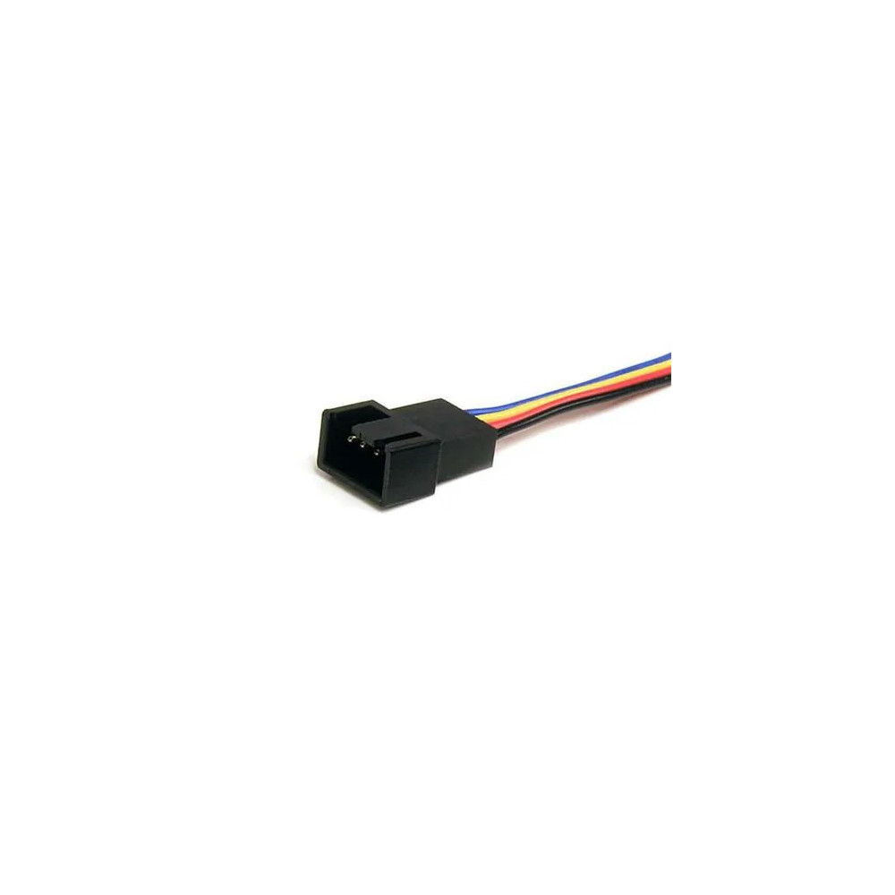 StarTech FAN4SPLIT12 12IN 4 PIN FAN POWER SPLITTER CABLE - F/M - Image 3