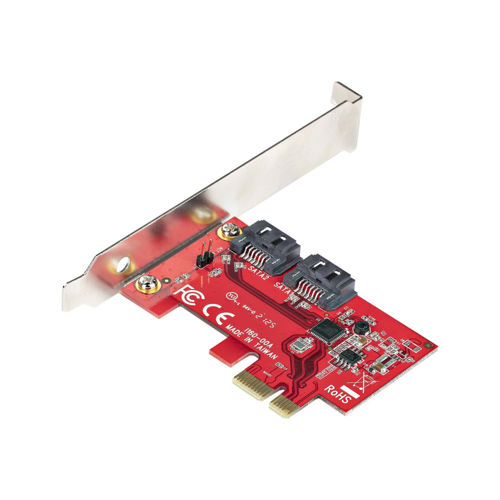 StarTech 2P6G-PCIE-SATA-CARD SATA PCIE CARD - 2 PORT PCIE SATA EXPANSION CARD - 6GBPS - FULL/LOW PROFILE - - Image 5