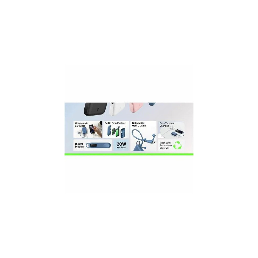 Belkin BPB027FQBL BoostCharge Power Bank 10K with Display - Image 15