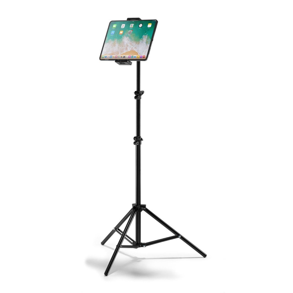 MBEAT ACA-TSTD-05BLK activiva Universal Table and Smartphone Tripod foldable, lightweight, easy-to-use height-adjustable tripod with integrated tablet/phone - Image 1