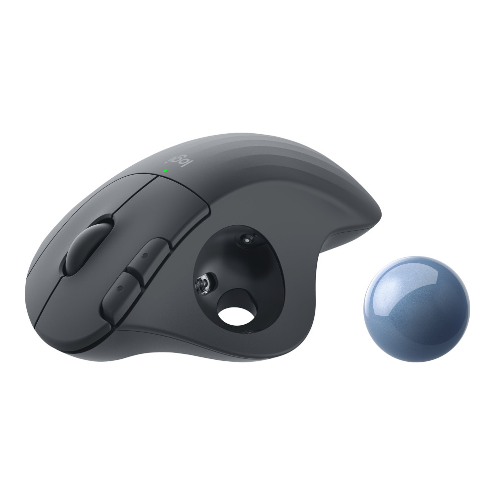 Logitech 910-006222 M575 ERGO WIRELESS TRACKBALL MOUSE FOR BUSINESS,BOLT RECEIVER,BT,GRAPHITE - 2YR W - Image 3