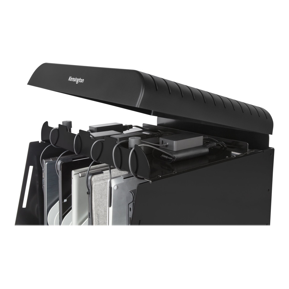 Kensington 62880 12 BAY CHARGE CABINET, FITS UP TO 14" NOTEBOOK, AC POWER(8), USB(4) - Image 10