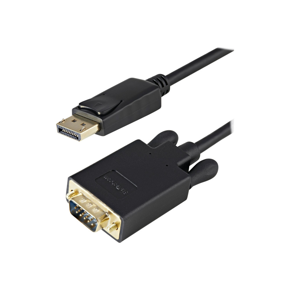 StarTech DP2VGAMM3B 1M DP TO VGA ADAPTER CABLE, 3YR - Image 3