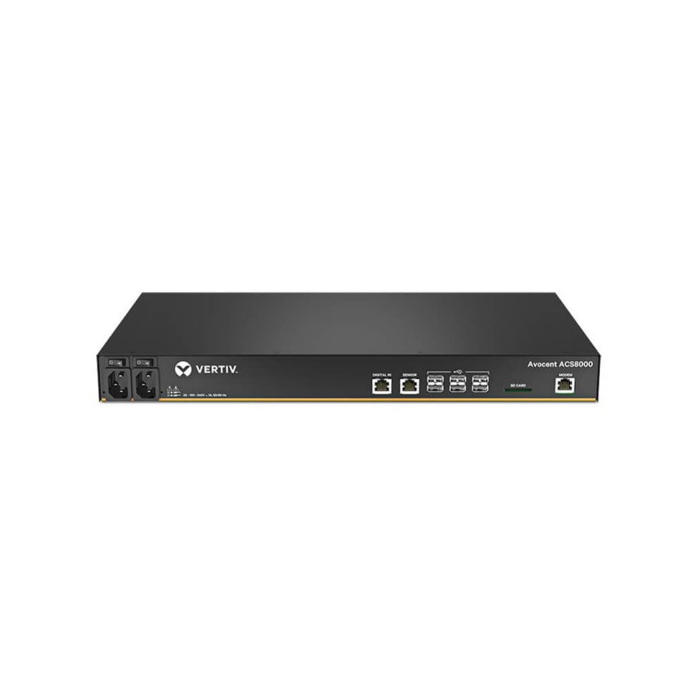 VERTIV 02831190 ACS 8000 48-Port Dual AC w/ Modem - Image 1