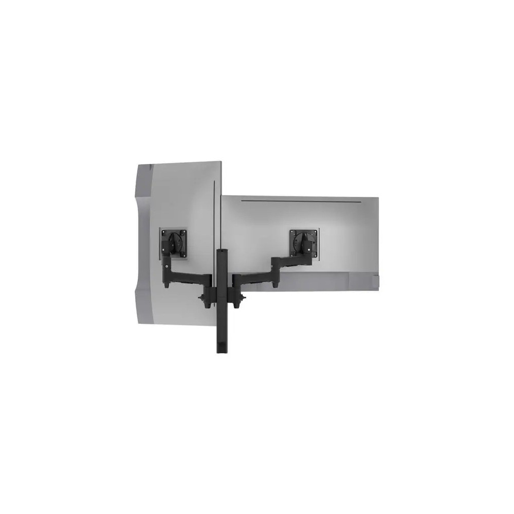 Atdec AWMS-2-4640-G-B Dual Arm Monitor Mount G - Black (2 x AWM-A46T-B 1 x AWM-P40G-B 1 x AC-GC-B) - Image 4