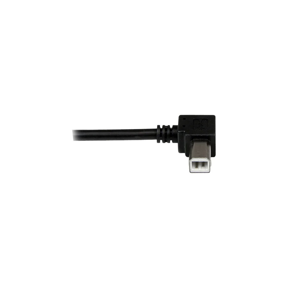 StarTech USBAB1ML 1M USB2.0 A TO MICRO USB2.0 B CABLE, M/M, LEFT ANGLE, LTW - Image 3
