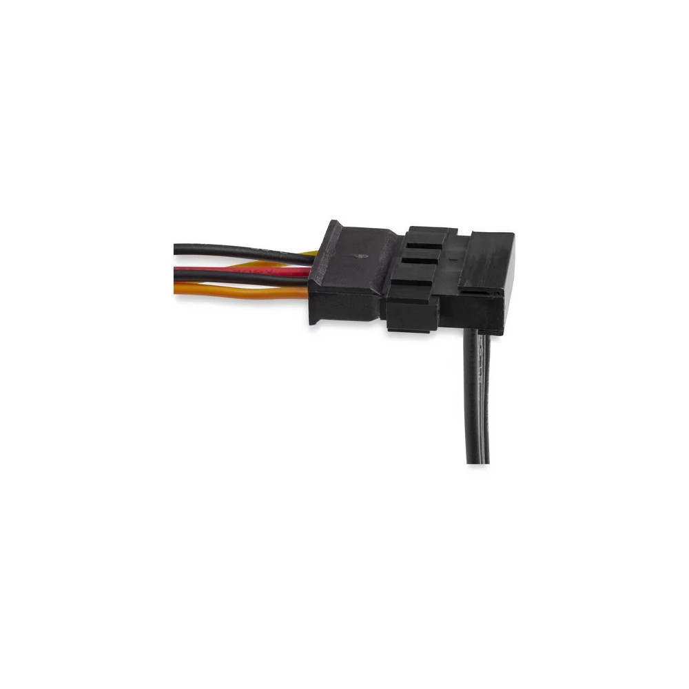 StarTech PYO4SATA 4x SATA Power Splitter Adapter Cable - Cable for Hard Drive, Computer, Optical Drive, Power Supply - First End: 1 x 15-pin SATA - Male - Second End: 4 x 15-pin SATA - Female - Splitter Cable - 18 AWG - Black
