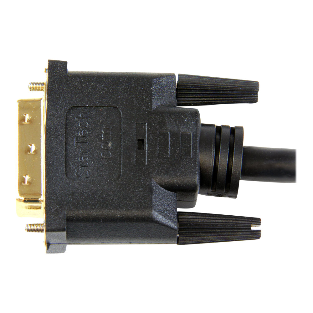 StarTech HDMIDVIMM6 1.8M HDMI TO DVI-D ADAPTER CABLE, M/M, LTW - Image 2