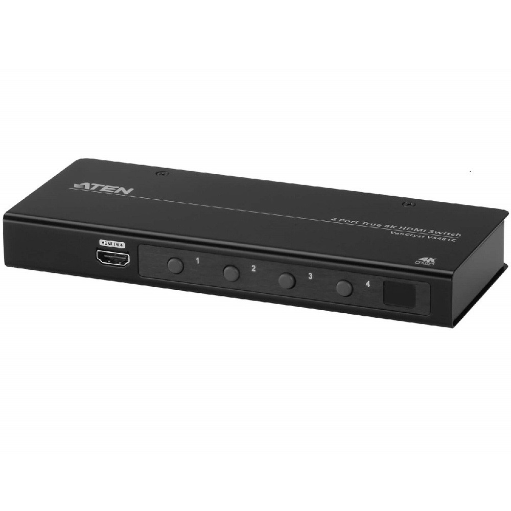Aten VS481C-AT-U 4-Port True 4K HDMI Switch - Image 1
