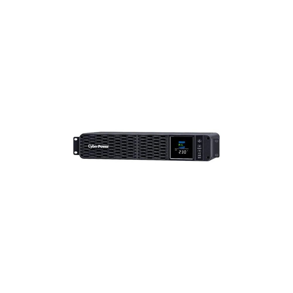 CyberPower CP2000EIPFCRM2U PFC Sinewave Line-interactive UPS - 2 kVA/1.20 kW - Rack-mountable - AVR - 8 Hour Recharge - 1.30 Minute Stand-by - 230 V AC Input - 230 V AC Output - 8 x IEC 60320 C13 Receptacle(s) - Pure Sine Wave - Serial Port - US - Image 2