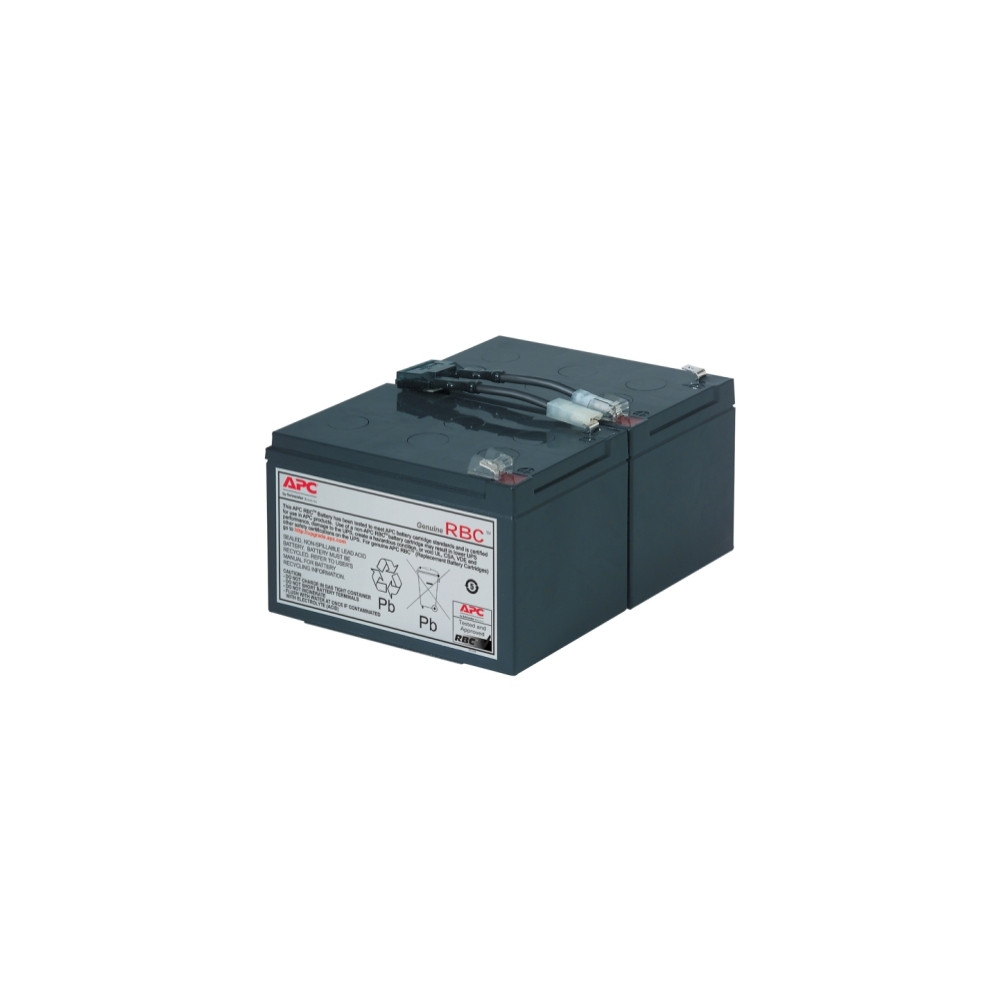 APC RBC6 Replacement Battery Cartridge #6, Suitable For BP1000I, SMC1500I, SMC1500IC, STM1000I, SMT1000IC - Image 1
