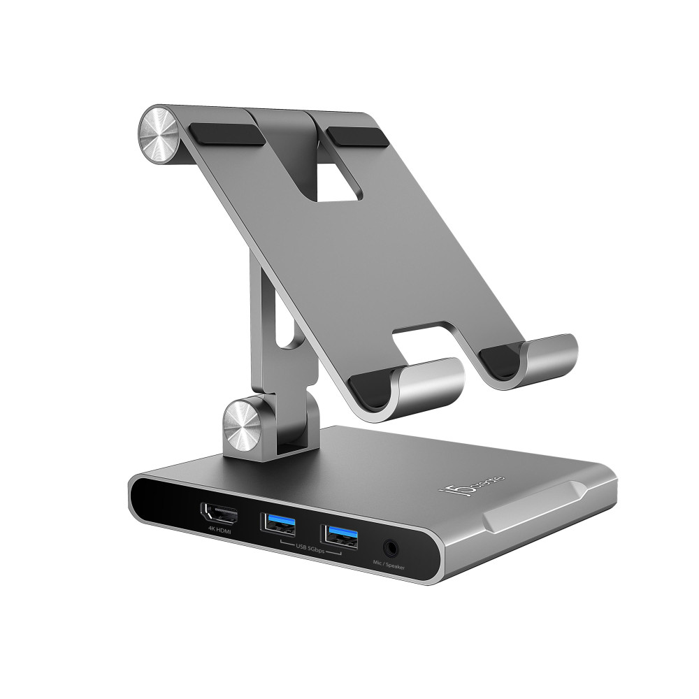 J5CREATE JTS224 Multi-Angle Stand & iPad Dock - Image 1