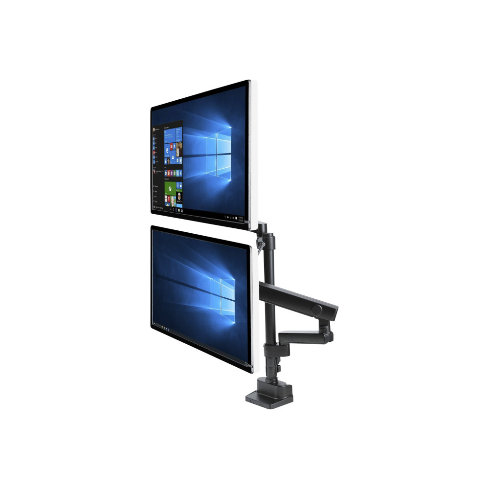 StarTech ARMDUALPIVOT DUAL MONITOR ARM <32", FULL MOTION, VESA, STACKABLE, BLACK, 5YR - Image 14