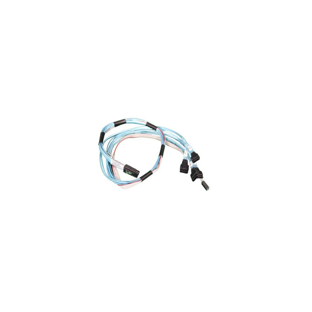 Supermicro CBL-0237L mSAS to 4 x SATA 70cm/SFF-8087 to 4 x SAS/SATA - Image 1