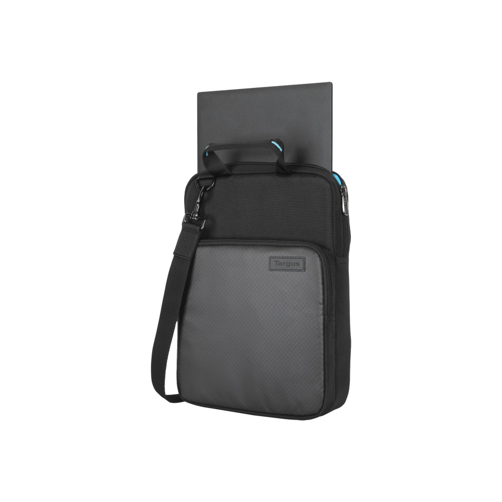 Targus TBS712GL Carrying Case Rugged (Slipcase) for 27.9 cm (11") to 30.5 cm (12") Notebook - Black - Bump Resistant, Scratch Resistant, Water Resistant, Shock Absorbing - Polyurethane, 900D Polyethylene Terephthalate (PET), Fabric, Diamond Ripstop Body -