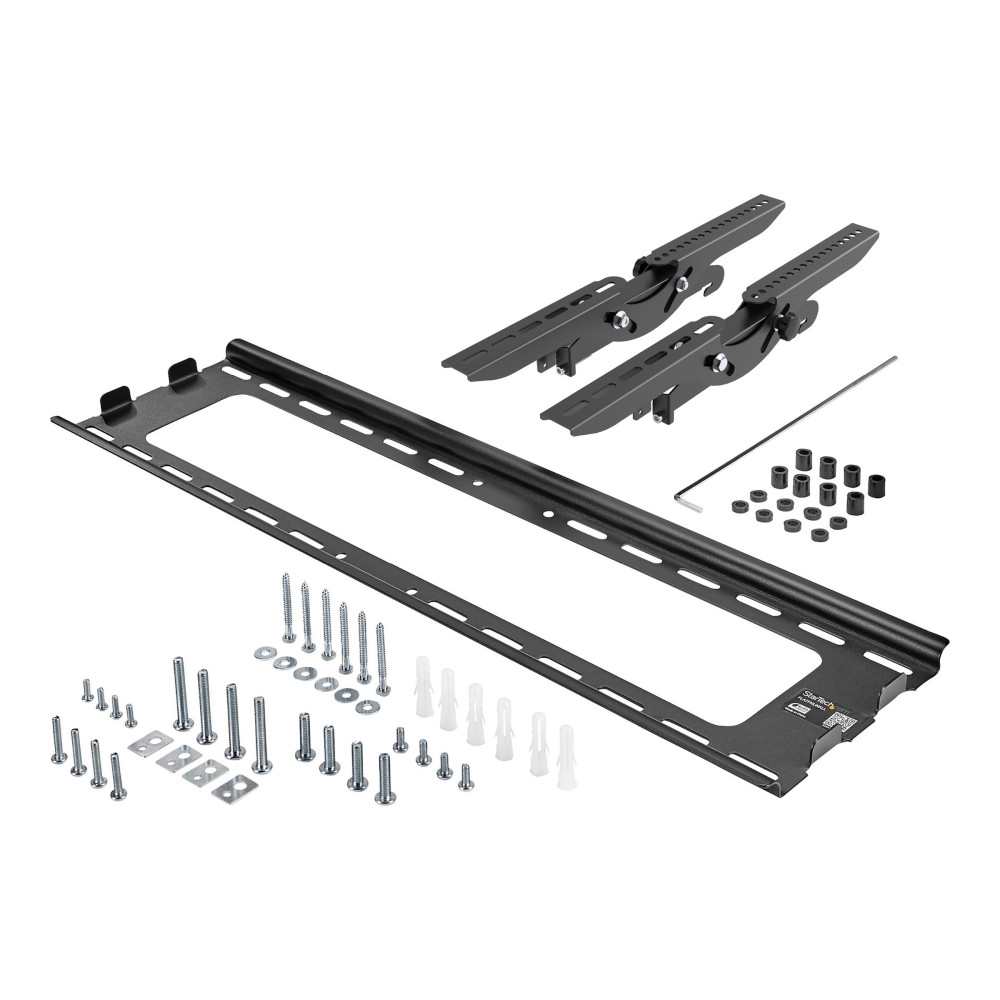 StarTech FLATPNLWALL TV WALL MOUNT, FLAT, 32"-75", <75KG, UP TO 600X400 VESA, BLACK, 5YR - Image 3