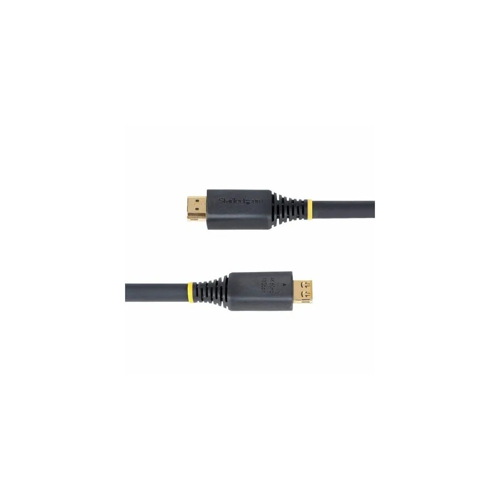 StarTech HDMI2-CABLE-GRIP-20F 20ft (6.1m) High Speed HDMI Cable with Gripping Connectors, 4K 60Hz/1440p 144Hz 18Gbps, UHD HDMI Cord, TPE Jacket - High Speed HDMI Cable w/gripping connectors to minimize accidental disconnection; Supports 4K 60Hz  - Image 5