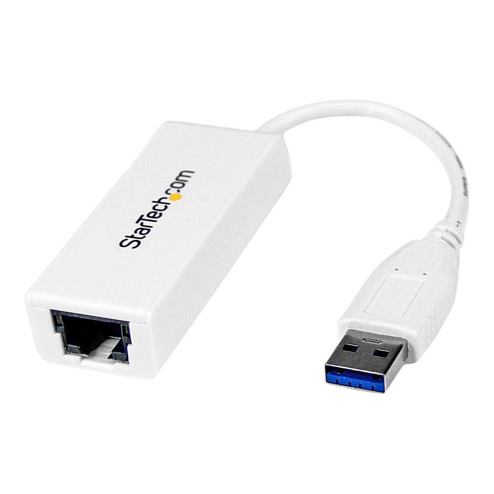 StarTech USB31000SW USB 3.0 TO GbE ADAPTER, WHITE, 2YR - Image 4