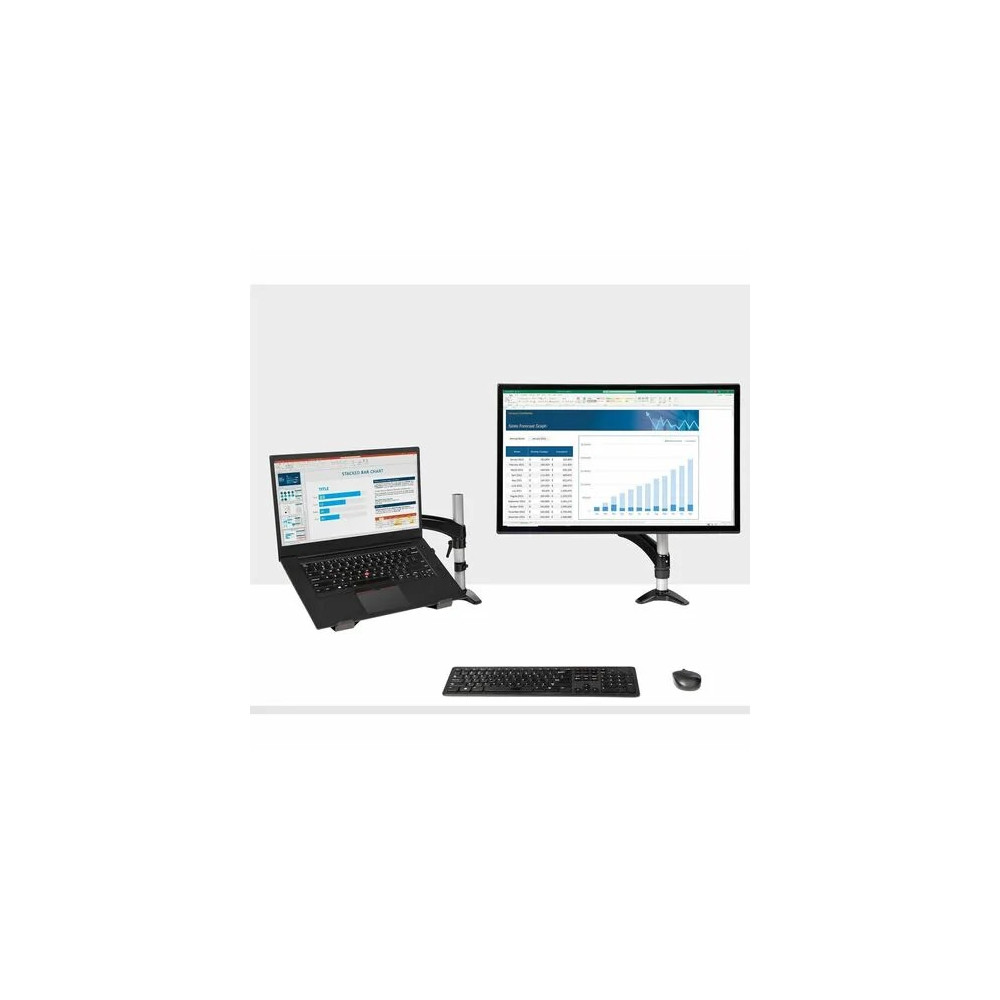 StarTech ARMUNONB1 LAPTOP ARM DESK MOUNT, ARTICULATING, H/ADJ, 5 YR - Image 4