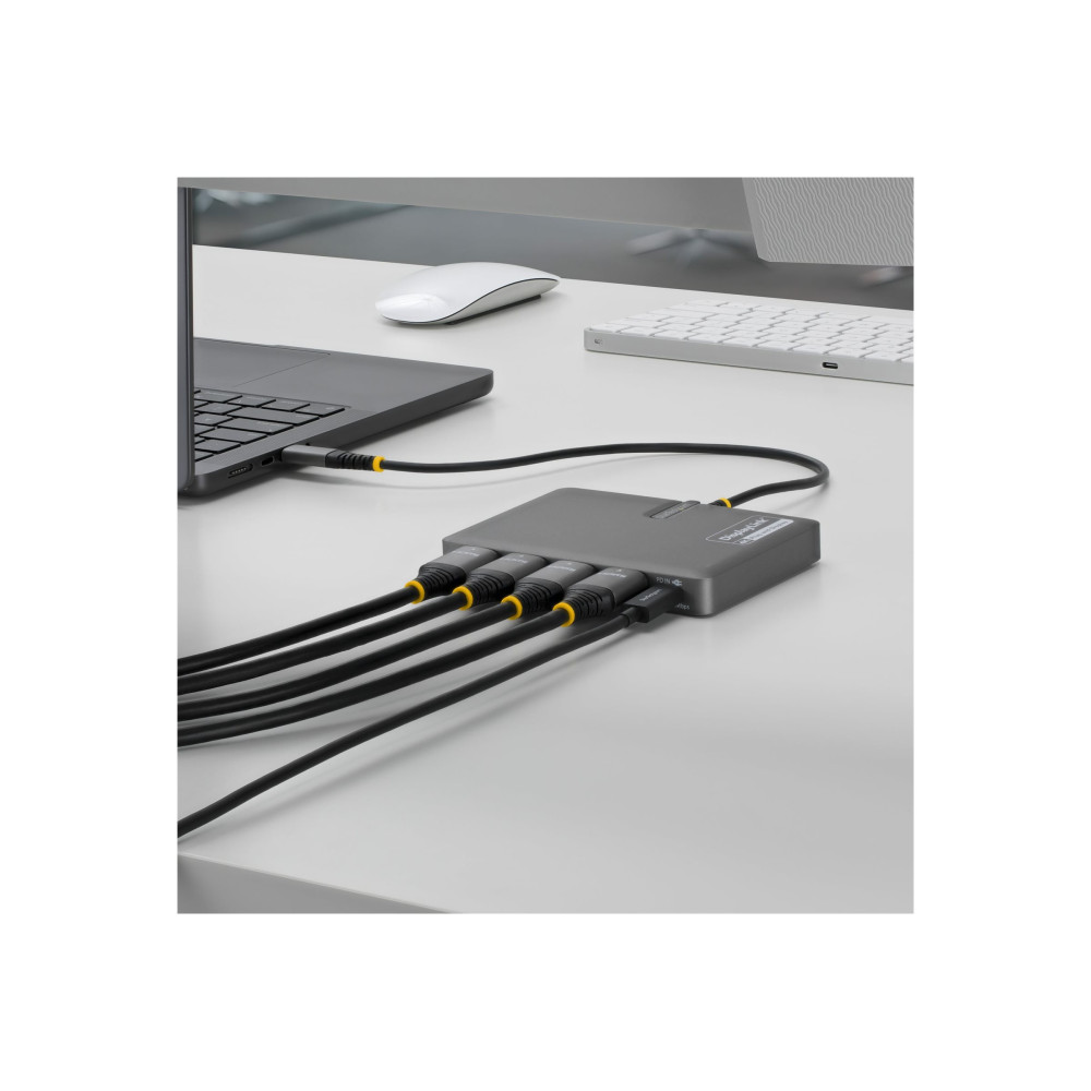 StarTech QUAD-USB-HDMI-ADAPT USB-C QUAD-MONITOR WORKSTATION ADAPTER 4K 60HZ HDMI, 3 YR - Image 3
