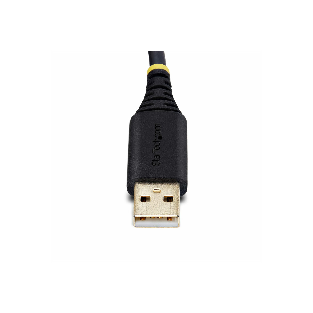 StarTech 1P6FFC-USB-SERIAL 6.6FT (2M) USB TO SERIAL ADAPTER CABLE, COM RETENTION, INTERCHANGEABLE SCREWS - Image 5
