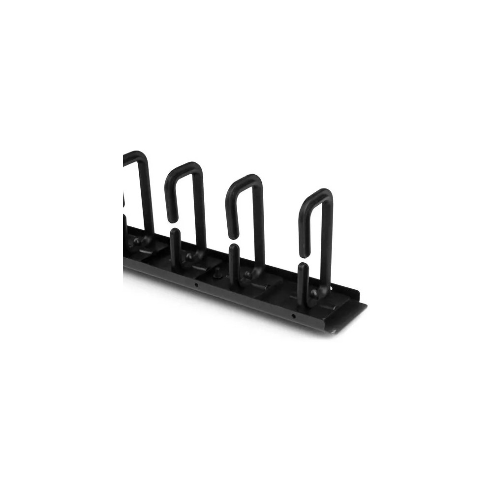 StarTech CMVER20UD Vertical 0U Server Rack Cable Management w/ D-Ring Hooks - 20U Network Rack Cord Manager Panel - 3ft Wire Organizer - Image 5