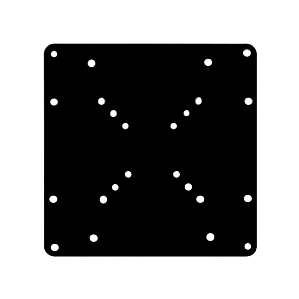 Brateck LCD-201C LCD 200X200 VESA Extension Plate Fit most 23'- 42' LED, LCD, Plasma flat panel TVs , Weight Capacity Up to 30kg - Image 1