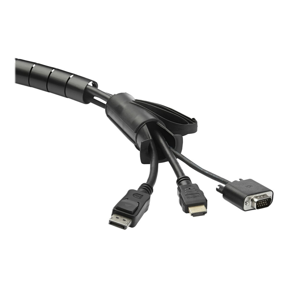 StarTech CMSCOILED 1.5 M (4.9 FT.) CABLE-MANAGEMENT SLEEVE - SPIRAL - 25 MM (1 IN.) DIAMETER - Image 5